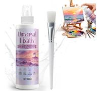 Miioto 200 ML Spray Fixateur Fixatif, Fixatif Pastel, Fixateur Pastel sec Spray, Général Fixant en sprays Vaporisateur, Fixatif pour Dessin Crayon, Charbon, Incolore, Séchage Rapide