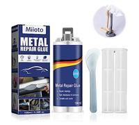 Miioto Pâte de Réparation en Métal Soudure à Froid - Magic Welding Glue pour Réservoirs de Carburant et Plomberie (100ml)
