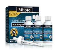 Miioto Pousse Cheveux Très Rapide, 180 ML Serum Cheveux, Anti-Chute de Cheveuxs pour Hommes, Favorise une Croissance Plus Epaisse des cheveux