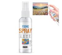 Miioto Spray Fixateur Fixatif, Fixatif Pastel, Fixateur pour Gouache, Général Fixant en spray Vaporisateur, Fixatif pour Peintures Huile, Acrylique, Gouache, Aquarelle, Encre et Pastel,100 ml
