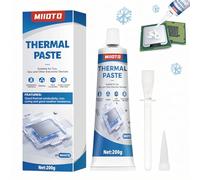 Miioto Thermal Paste, Pâte Thermique Processeur, Pâte Thermique, Résistance à Haute Température, Adaptée aux Réfrigérateur de Camping-Car, Produits électroniques, Refroidissement du Processeur, 200g