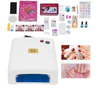 MIIWWOWO Neonail Kit de démarrage pour ongles en gel - Kit de démarrage - Pour salon de manucure - Kit de démarrage - Avec lampe UV
