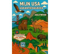 Mijn USA vakantiedagboek: In dit leuke reisboekje over de westkust van de USA kun je al je vakantieverhalen, herinneringen, weetjes en spelletjes kwijt - met maar liefst 140 pagina’s aan avontuur!