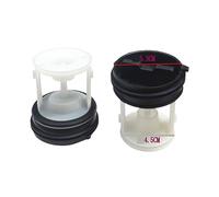 mijob 1 pièce, Compatible avec Les pièces de Machine à Laver à Tambour Haier XQG70-HB1486, Pompe de vidange, Filtre, Bouchon de Port for eaux usées