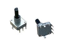 MiJob Convient Compatible for Samsung Sanyo LG Tambour Machine À Laver Ordinateur Conseil Gear Bouton Encodeur Potentiomètre 12 Vitesse 5 Pieds Accessoires
