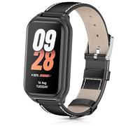 MIJOBS Correa Compatible avec Xiaomi Smart Band 8 Active,Correa de Cuero Suave es para Xiaomi Smart Band 8 Active Pulsera de Repuesto