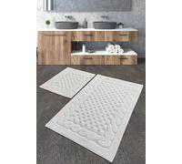Mijolnir, Bambi - Ecru, Tapis de bain, écru, coton, 60 x 100 cm