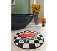 Mijolnir, Boom (100), Tapis de bain, Multicolore, Polyester, 100 x 100 cm