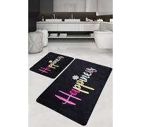 Mijolnir, Happiness- CHL2541, Coloured, Tapis de bain, 700 gr/m², 100% POLYESTER