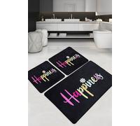 Mijolnir, Happiness- CHL3278, Multicolore, Tapis de bain, 700 gr/m², 100% POLYESTER