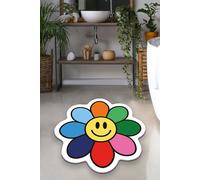 Mijolnir, Smiling 100, Tapis de bain, Multicolore, 100% POLYESTER, 100 x 100 cm