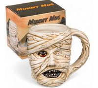 MIJOMA Fantasy Tasse à café et à thé en faïence - Capacité : 400 ml - Parfait pour les cadeaux, les collectionneurs et les fans - 15 x 11 cm (momie)