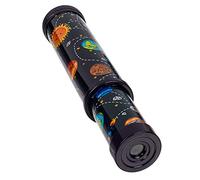 MIJOMA Kaléidoscope Weltall, Staunen und Experimentieren mit Spiegeln, Licht und Farben, Mitbringsel (schwarz-schwarz)