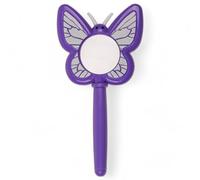 MIJOMA Loupe d'exploration pour enfants - Pour petits chercheurs - Loupe légère naturelle et anti-insectes - 16 x 6 x 1 cm - Diamètre : 3,5 cm - Idéale comme cadeau (papillon violet)