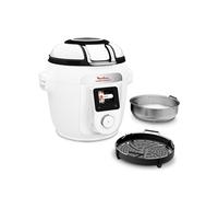 Cookeo MOULINEX Multicuiseur Airfryer Cookeo Infinity sans pale Blanc CE9721F0 16 modes de cuisson, 6,5 L