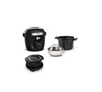Cookeo MOULINEX YY5449FB noir connecté 6 L, 9 modes de cuisson + extra crisp