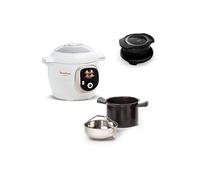 Cookeo MOULINEX COOKEO BLANC 180R + Extra Crisp YY5584FB