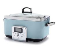 Mijoteuse 6l bleu - Greenpan - Bleu - Métal G