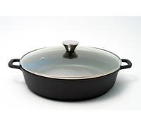 Cocotte en fonte 36cm 6.5l noir Baumalu 384941 noir G