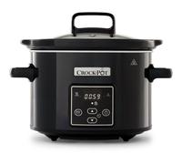 Crockpot mijoteuse électrique programmable avec affichage numérique | 2,4 L (2 personnes) | Fonction maintien au chaud | coloris noir et chrome [CSC061X]