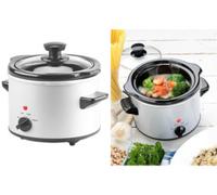 Mijoteuse électrique 100 W avec cuve en céramique et couvercle en verre, 1,4 L [Rosenstein & Söhne]