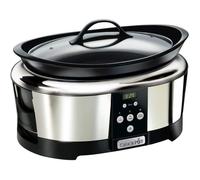 Mijoteuse électrique programmable CROCK-POT SCCPBPP605050 - 5,7L - Minuterie numérique - Inox