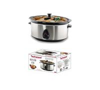 Mijoteuse - Electrolux - 6,5L - Acier inoxydable - 4 positions - Couvercle en verre