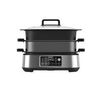 Mijoteuse et Grill Multifonction - SPR 6300BK - Idéal pour une grande famille - 6 L - Noir