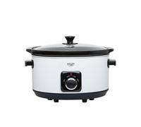 Mijoteuse - Faitout amovible en céramique - Adler AD613W - 5,8 L - Poignées de transport résistantes à la chaleur