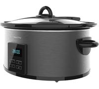 Mijoteuse Numérique Chupchup Matic De 5,5 L. 240W, Cuve Céramique, Couvercle Verre, Programmable 24 Heures, Minuteur 20 Heures, 2 Niveaux De Température, Fonction Maintien Au Chaud.