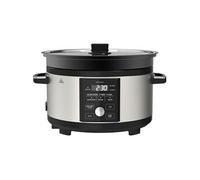 Mijoteuse - SPR 5520SS - Adaptée à toutes les cuisines - 5,5 L - Gris / Noir