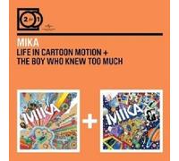 MIKA - 2 FOR 1: LIFE IN CARTOON MOTION/THE BOY WHO KNEW 2 CD NEUF