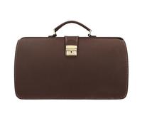 MIKA Mallette marron / or, Taille One Size