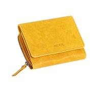 Mika Porte-monnaie en cuir 11 cm jaune