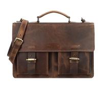 Mika Porte-documents en cuir 38 cm brun