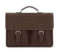 Mika Porte-documents Robbert en cuir 41 cm brun