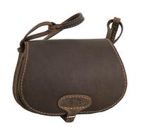 MIKA Sac à bandoulière brun foncé, Taille One Size