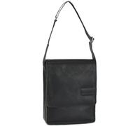 Mika Sac à bandoulière en cuir 21,5 cm noir