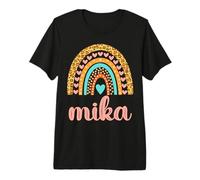 Mika T-Shirt avec nom Mika Cadeau d'anniversaire T-Shirt Haut de Gamme