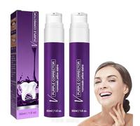 Mikabila (F, 02)50ml*2pcs Dentifrice Blanchissant Violet,Purple Toothpaste,Dentifrice Blanchissant,Color Corrector Dentifrice Violet Blanchissant les Dents,Dentifrice Violet Enlève les Taches