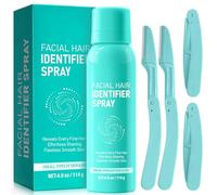 Mikabila Hair Identifier Spray For Face Shaving,pray D'identification des Cheveux pour Dermaplaning,Facial Hair Identifier Spray for Dermaplaning uid 4 Augenbrauenschneidern