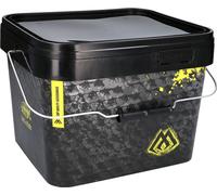 MIKADO 10L Square Bait Bucket Seau à nourriture avec couvercle Seau à appâts