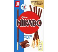 MIKADO Bâtonnets de biscuits nappés au chocolat au lait 2 x 100 g