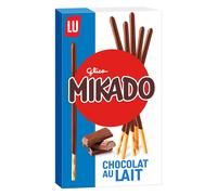 Mikado Bâtonnets de biscuits nappés au chocolat au lait format de poche 39g