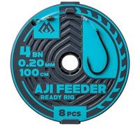 Mikado Hameçon Monté Ready Rig Aji Feeder 100 Cm