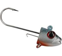 MIKADO Jig Head Jaws Vertical, Lot de 2 têtes plombées 5/0, pour appâts de 14 à 17 cm, avec œillet Stinger, 30 g, 45 g et 60 g (Blue Roach, 30 g)