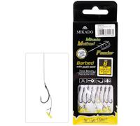 Mikado Lot de 8 crochets Method Feeder avec Quick Stop et cordon tressé dans les tailles 4 à 16 (4/Ø 0,16 mm/12,5 kg)