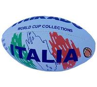 mikado, Mini Rugby Ballon Italie Couleur Blanc, 49802