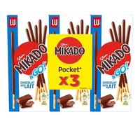 MIKADO - Pocket Chocolat Lait 3X117G - Lot De 4