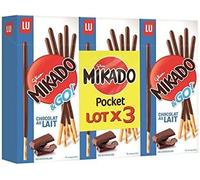 MIKADO|Pocket Chocolat Lait 3x117G|(Lot De 4)|best deal